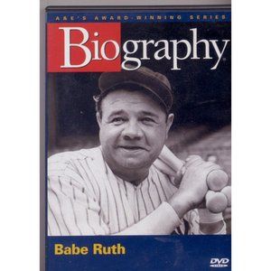 BABE RUTH on BIOGRAPHY, A&Es Award-Winning Series, on DVD, Color & B&W, 50 mins.